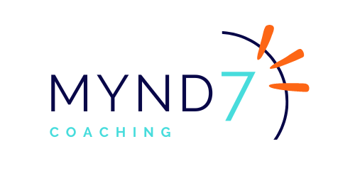 logo mynd7 coaching version blanc